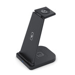 3-in-1 Fast Wireless Charging Stand // Black