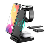 3-in-1 Fast Wireless Charging Stand // Black