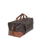 The Heritage Leather Duffle Bag // Dark Brown