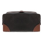 The Heritage Dopp Kit // Dark Brown