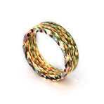 Fire Ghost Matrix Hybrid Ring // Multicolor (11)