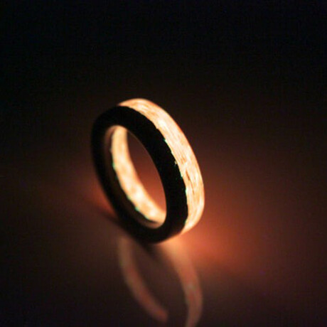 50/50 Ember Ring // Orange + Black (5)