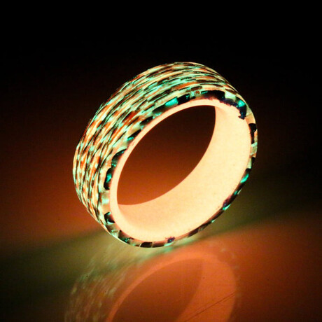 Fire Ghost Matrix Lume Hybrid Ring // Multicolor (6)