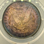 1886 P Morgan Dollar PCGS MS 63 Iridium # 471