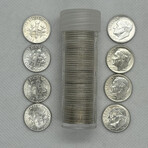 1947 D Brilliant Uncirculated Roll dimes