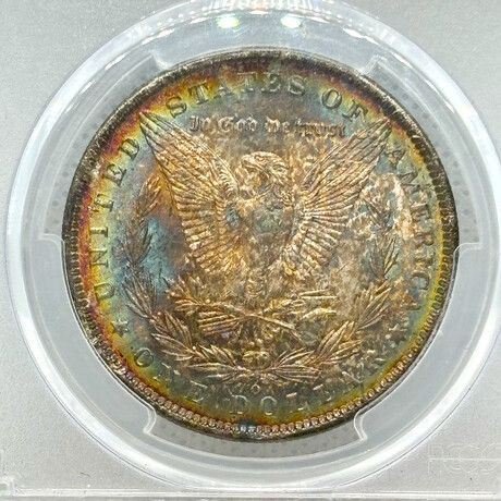 1885 O Morgan Dollar PCGS MS 65 Iridium # 966