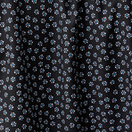 Accent Ditsy Print Button-Up Shirt // Black (M)