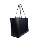 Burberry Pebbled Leather Medium London Tote // Black