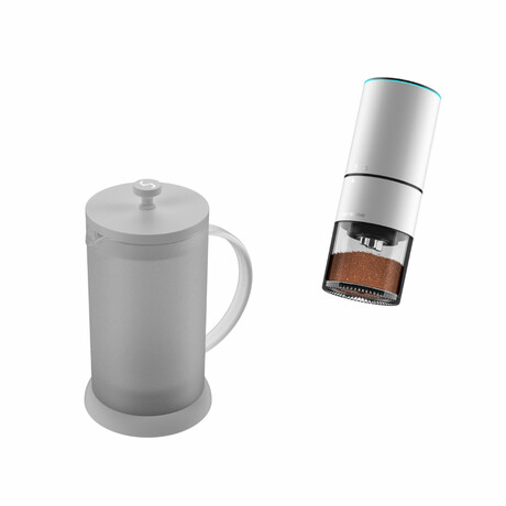 French Press Bundle // White