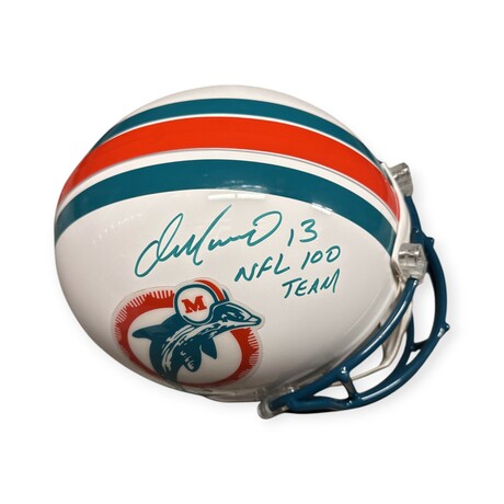 Dan Marino // Miami Dolphins // Autographed Authentic Helmet + Inscription