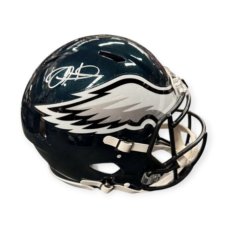 Jalen Hurts // Philadelphia Eagles // Autographed Authentic Helmet