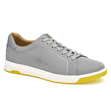 Daxton Knit Lace-Up Sneakers // Gray (8)