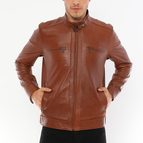 Racer Jacket // Chestnut (S)