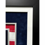 Donald Trump Autographed 2025 Inauguration USA Flag Framed w/ Actual Newspaper