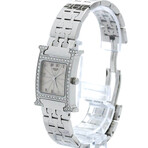 Hermes Ladies H Diamond Quartz // HH1.230 // Pre-Owned