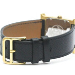 Hermes H Gold-Plated Quartz // HH1.501 // Pre-Owned