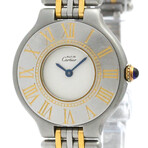 Cartier Ladies Must 21 Gold-Plated Quartz // W10051F4 // Pre-Owned