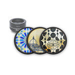 Smart Mikro Bundle // Magnetic Car Cup Holder Base + 3-Pack Kaséta Fragrance Cartridges + FREE Piper Rosa Fragrance Kaséta // Mix A
