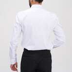 Solid Button-Up Shirt // White (2XL)