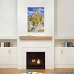 The Poplars at Saint-Remy by Vincent van Gogh (26"H x 18"W x 0.75"D)