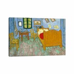 Bedroom In Arles, Second Version, September 1889 (Art Institute Of Chicago) by Vincent van Gogh (18"H x 26"W x 1.5"D)
