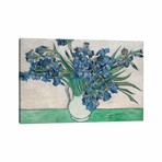 Irises, 1890 by Vincent van Gogh (26"H x 18"W x 1.5"D)