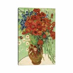 Vase with Daisies and Poppies by Vincent van Gogh