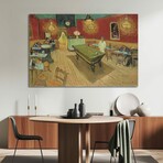 The Night Café, 1888 by Vincent van Gogh (18"H x 26"W x 1.5"D)