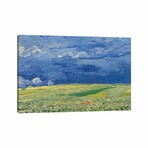 Wheatfields under Thunderclouds, 1890 by Vincent van Gogh (18"H x 26"W x 0.75"D)