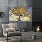 Mulberry Tree, 1889 by Vincent van Gogh (18"H x 26"W x 1.5"D)