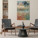 Garden in Bloom, Arles, July 1888 by Vincent van Gogh (26"H x 18"W x 1.5"D)