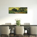 Landscape at Twilight by Vincent van Gogh (16"H x 48"W x 0.75"D)