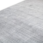 Layla Area Rug  // Silver (162"L x 114"W x 0.40"H)