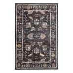 Yousuf Area Rug  // Charcoal (159"L x 114"W x 0.30"H)