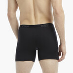 3 Pack Cotton 6" Boxer Brief // Navy, Cobalt, Porcelain (S)