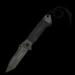 Black Tanto Task Force Liner Lock // 5"