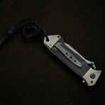 Black Tanto Task Force Liner Lock // 5"