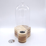 Speakeasy Smoker Bundle // Clear + Speakeasy Torch + Wood Chip Shavings