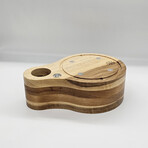 Speakeasy Smoker Bundle // Clear + Speakeasy Torch + Wood Chip Shavings