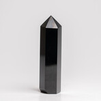 Genuine Polished Black Obsidian Point