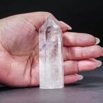 Genuine Gem Clear Quartz Polished Point From Brazil // 111 grams