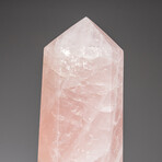 Genuine Rose Quartz Polished Point from Brazil // 1.9 lbs