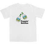 Poppin' Bottles T-Shirt // White (S)