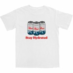 Stay Hydrated Dads T-Shirt // White (S)