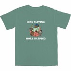 Less Yapping, More Napping T-Shirt // Green (S)