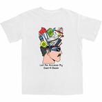 Dad a Base T-Shirt // White (S)