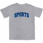 SPORTS Collegiate T-Shirt // Gray (S)