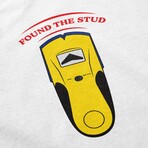 Found the Stud T-Shirt // White (S)