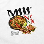 Man I Love Fajitas T-Shirt // White (S)