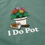 I Do Pot T-Shirt // Green (S)